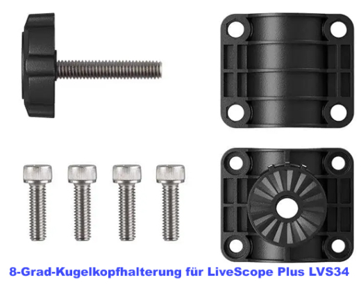 Garmin 8-Grad-Kugelkopfhalterung für LiveScope Plus LVS34
