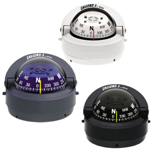 Tisch-Kompass Explorer S-53 weiß für Sportboote