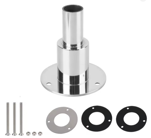 Edelstahl Standheizung Auspuffrohr 24mm für Schiffsauspuff einer Dieselheizung