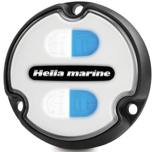 HELLA MARINE APELO A1 weiß/blau 1,7A 12 V 1800 Lumen, Unterwasser-LED, weiße Linse