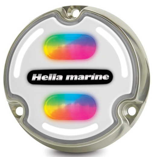 HELLA MARINE APELO A3 bronze RGB 5,9A 12 V 6000 Lumen, Unterwasser-LED
