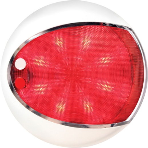 HELLA MARINE EuroLED 130 Aufbau Deckenstrahler weiß/rot 4W 9-33V, IP67