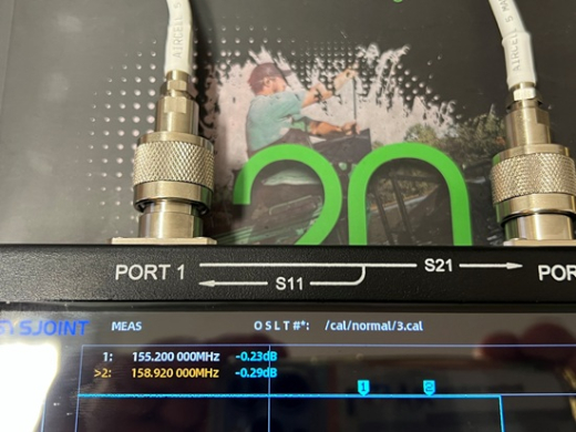 Marine Antennenkabel 10m Aircell 5 für VHF AIS Antennen - 2x FME Anschluss mit Prüfprotokoll