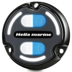HELLA MARINE APELO A2 Aluminiun weiß/blau 2,5A 12 V 3000 Lumen, Unterwasser-LED