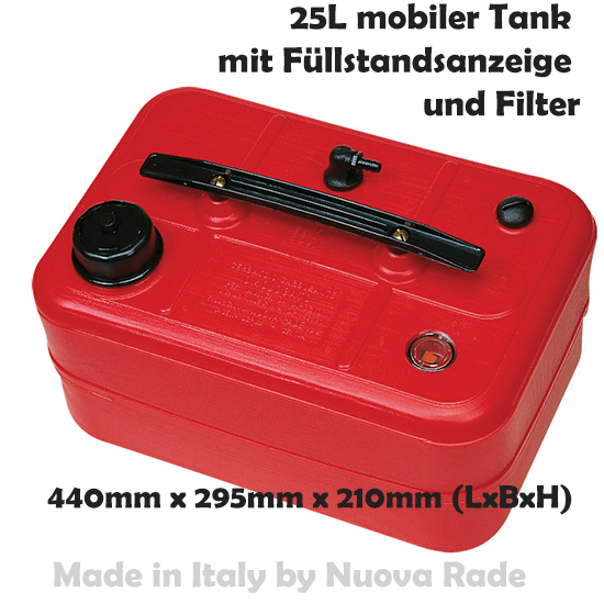 Fuel Tank with Filter